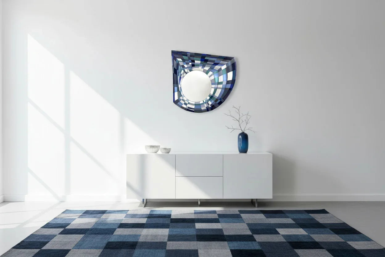 Mirror Blue Wave interior lifestyle styling | JOVI Creative 