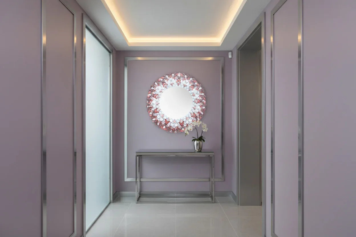 Mirror Cherry Blossom Pink in hotel interior | JOVI Creative 