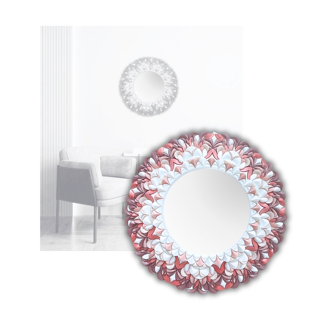 Mirror Cherry Blossom Pink mosaic | JOVI Creative