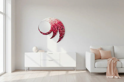 Mirror Flamingo in cozy interior | JOVI Creative 