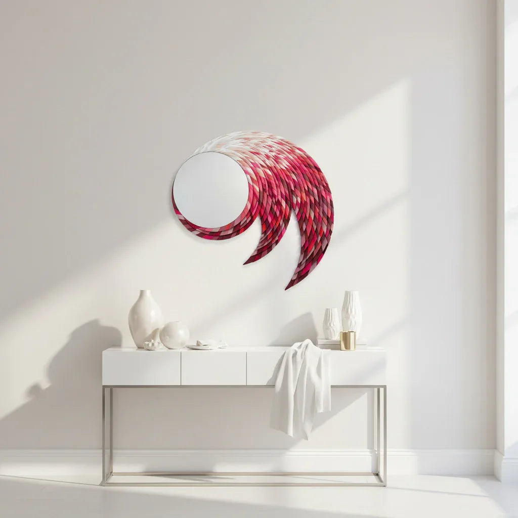 Mirror Flamingo interior lifestyle shot | JOVI Creative 
