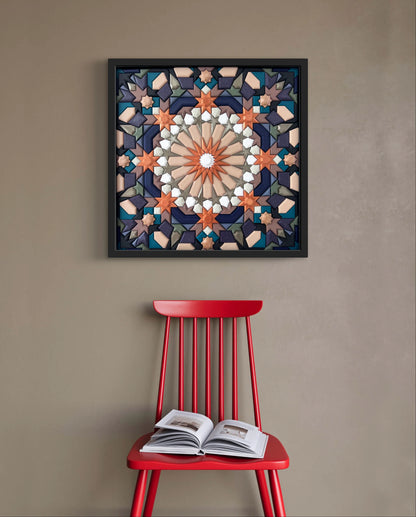 Mosaic Dark Symmetry in interior | JOVI Creative 