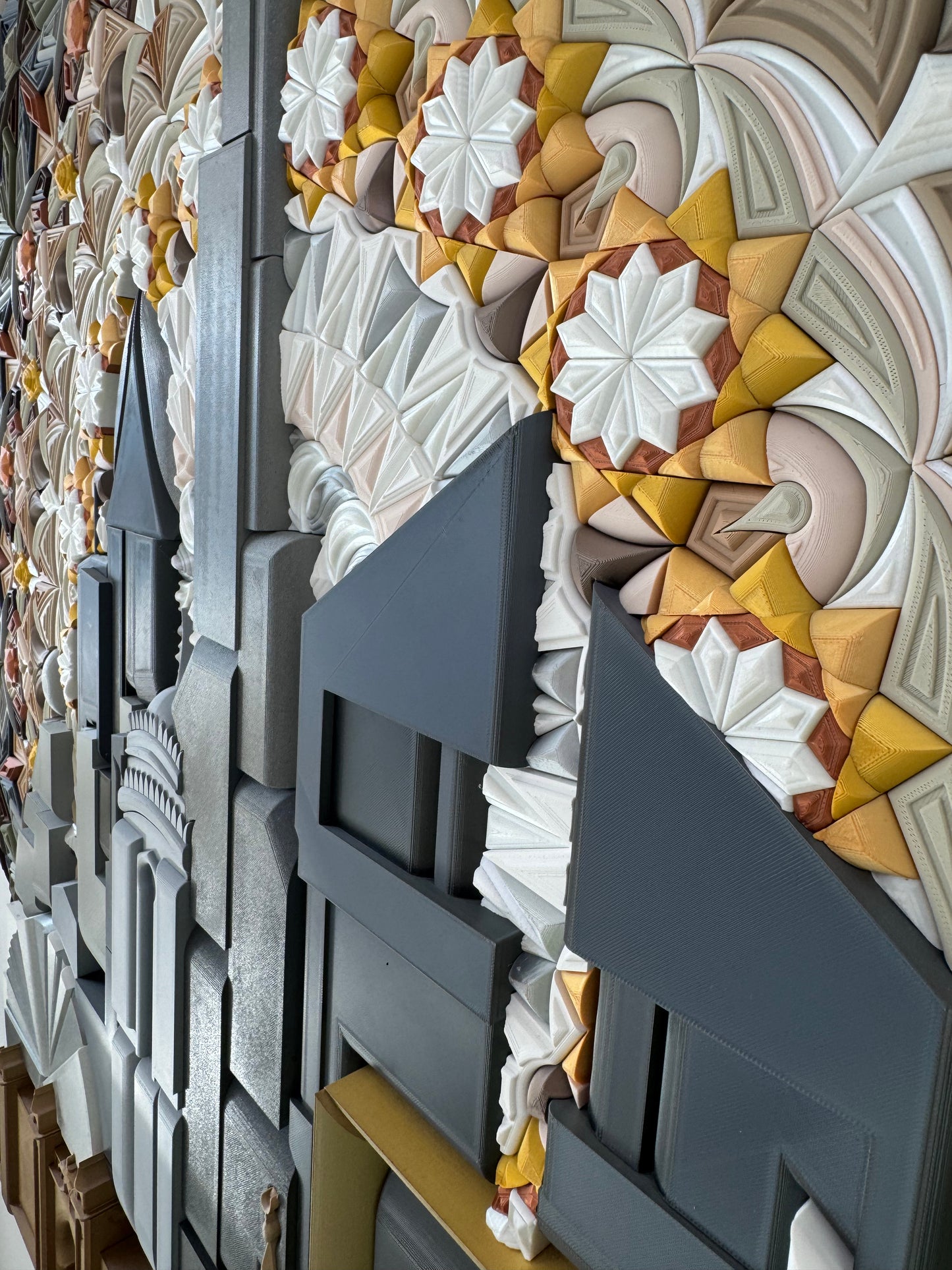 Mosaic Dubai History Colored geometric details | JOVI Creative 