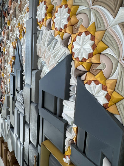 Mosaic Dubai History Colored geometric details | JOVI Creative 