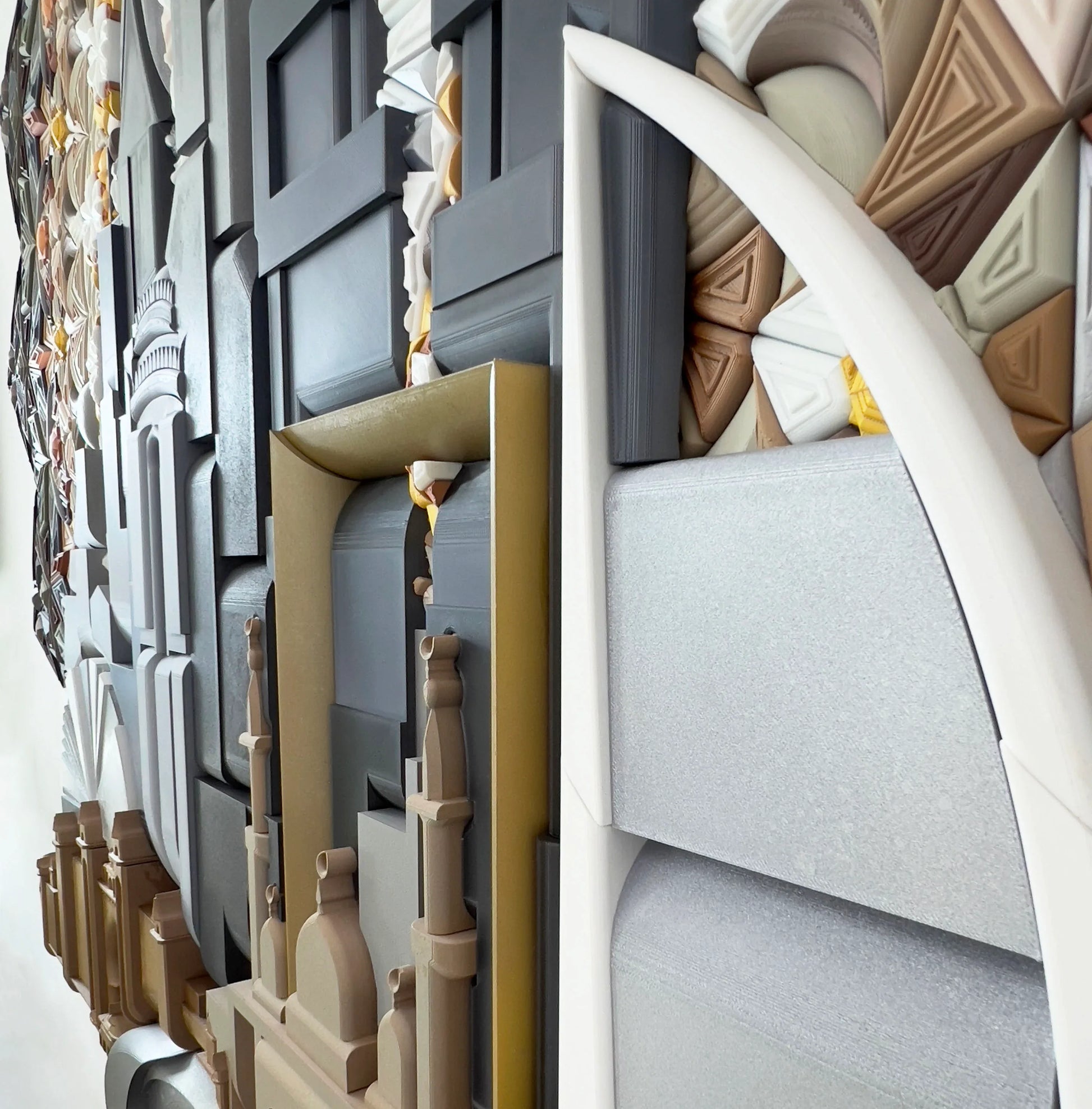 Mosaic Dubai History details side view | JOVI Creative 