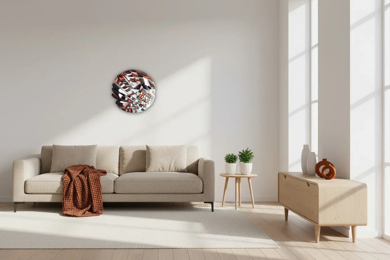 Mosaic Eagle's Feather in exclusive interior | JOVI Creative 
