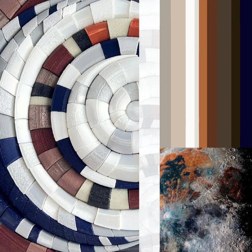 Mosaic Moon Brown Mood board & Inspiration | JOVI Creative 