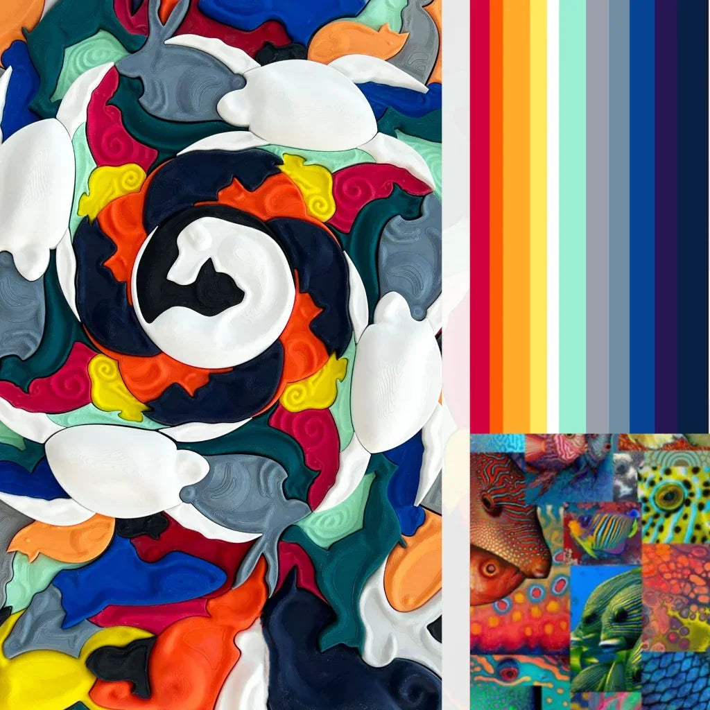 Mosaic Pets Color Mood Board & Inspiration | JOVI Creative 