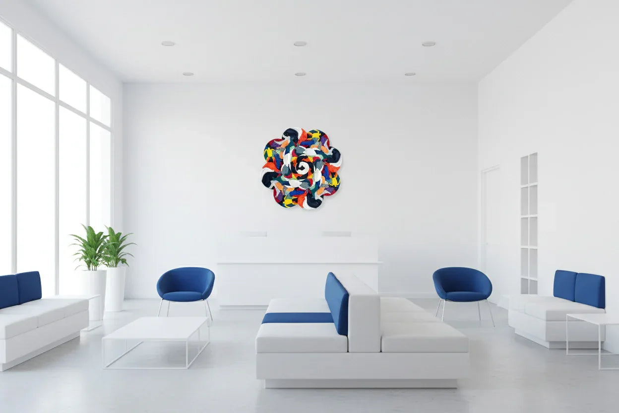 Mosaic Pets Color in veterinary interior| JOVI Creative 