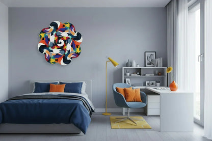 Mosaic Pets Color in young person room interior | JOVI Creative 