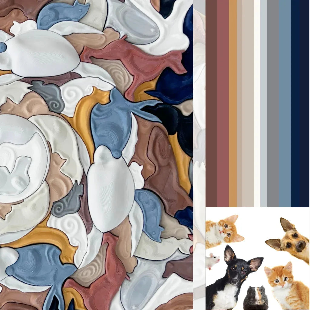Mosaic Pets Moos Board & Inspiration | JOVI Creative 