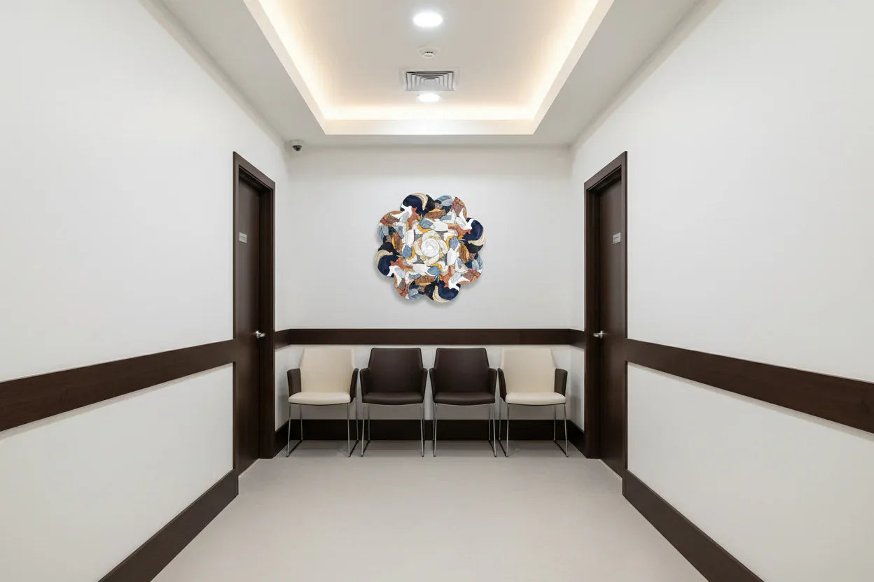Mosaic Pets in veterinary interior | JOVI Creative 