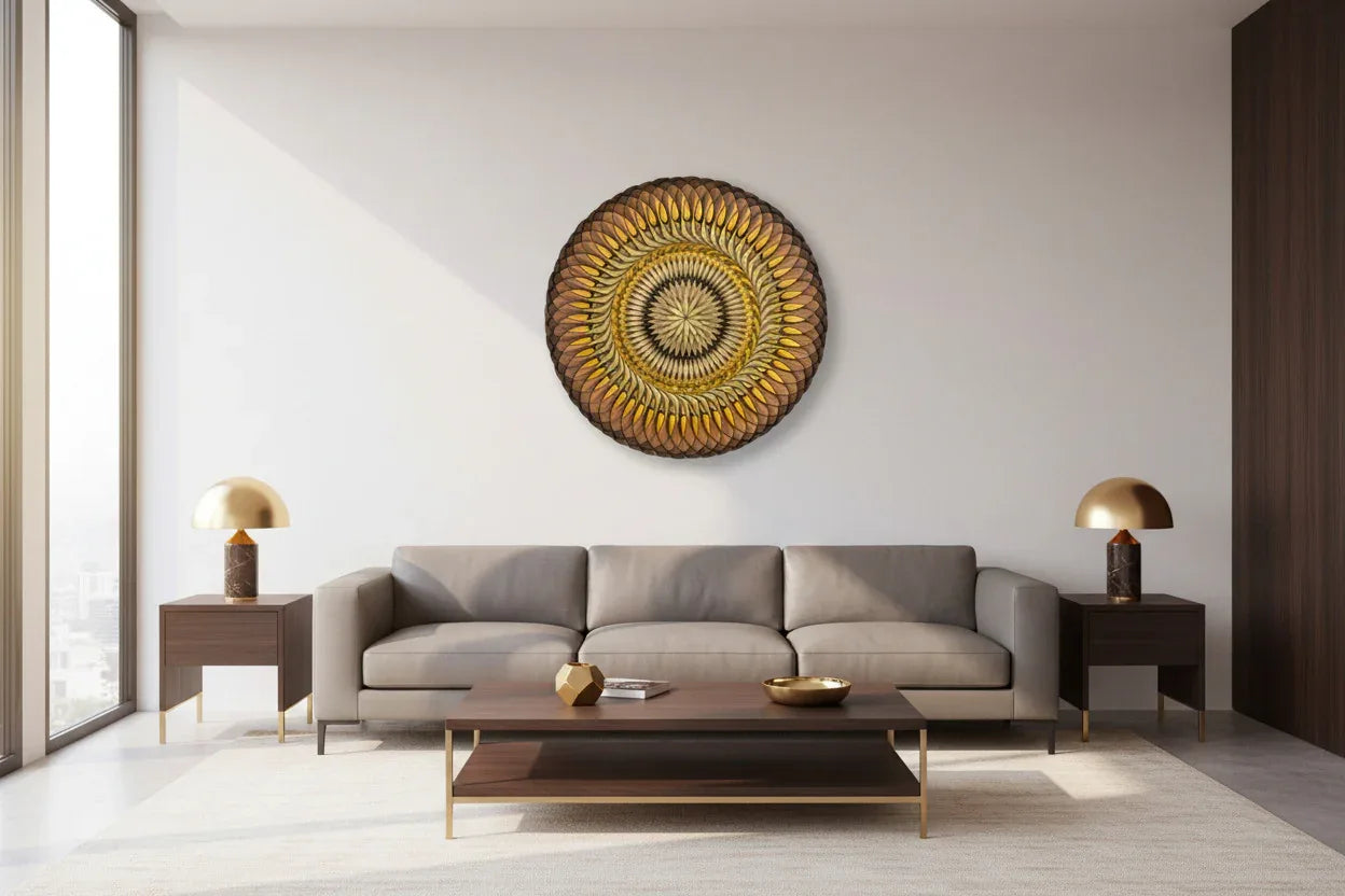 Mosaic Rising Sun LED glow ambient light | JOVI Creative 