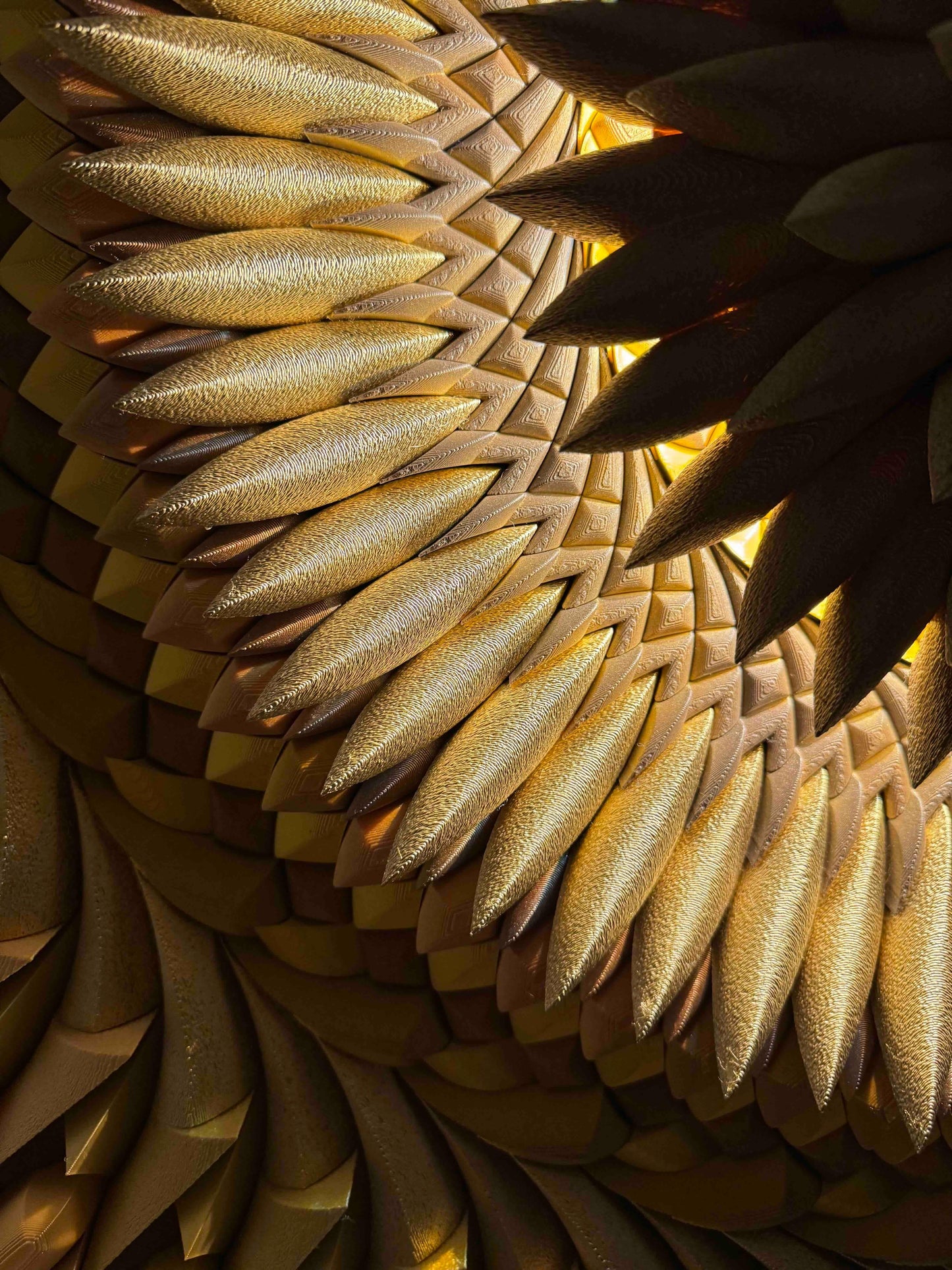 Mosaic Rising Sun artist detail shot  | JOVI Creative 