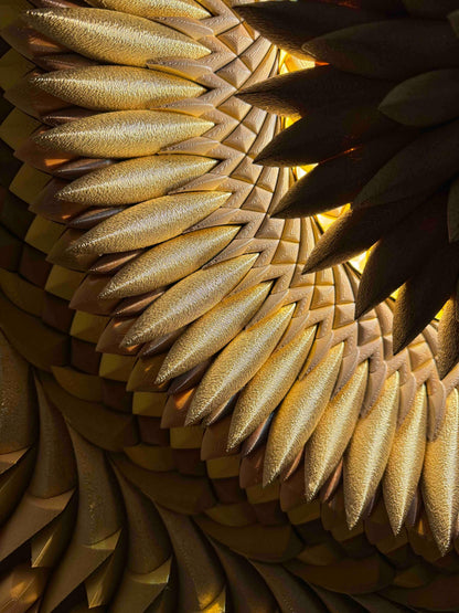 Mosaic Rising Sun artist detail shot  | JOVI Creative 
