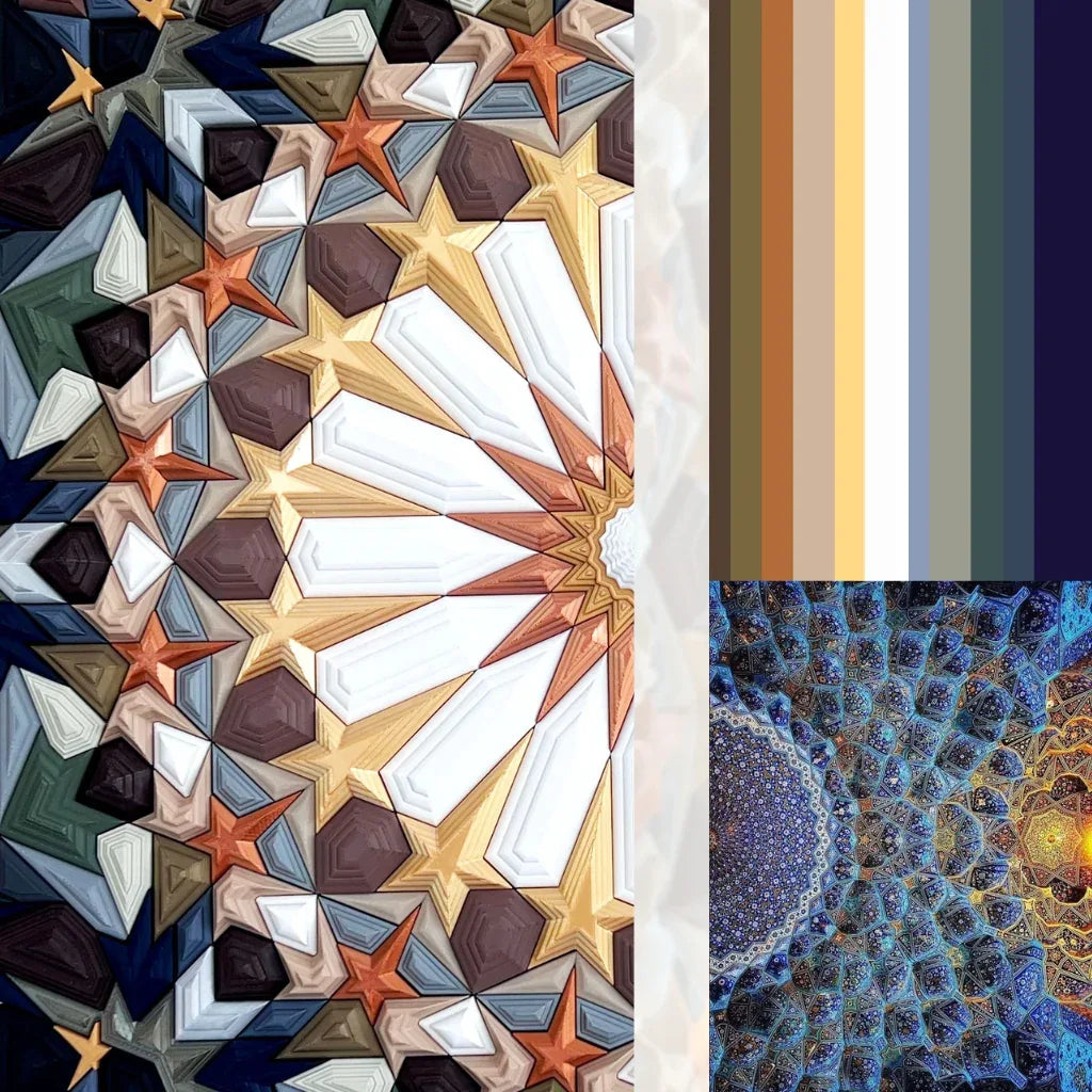Mosaic STAR Mood Board Inspiration | JOVI Creative 