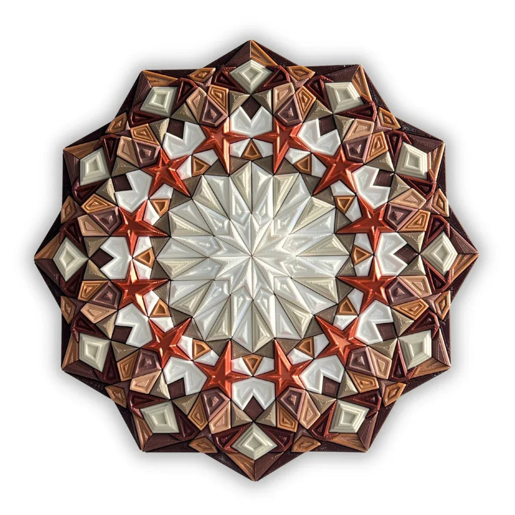 Mosaic Star Mini Colored | JOVI Creative 
