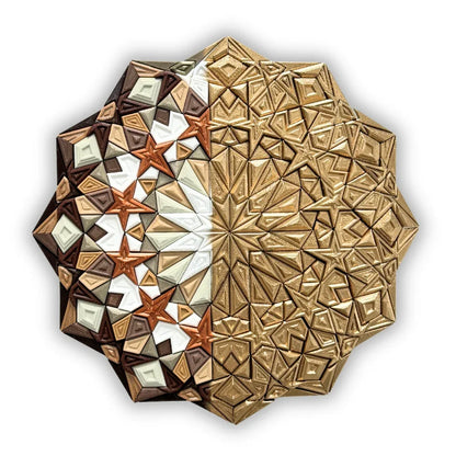 Mosaic Star Mini Gold & Colored | JOVI Creative 