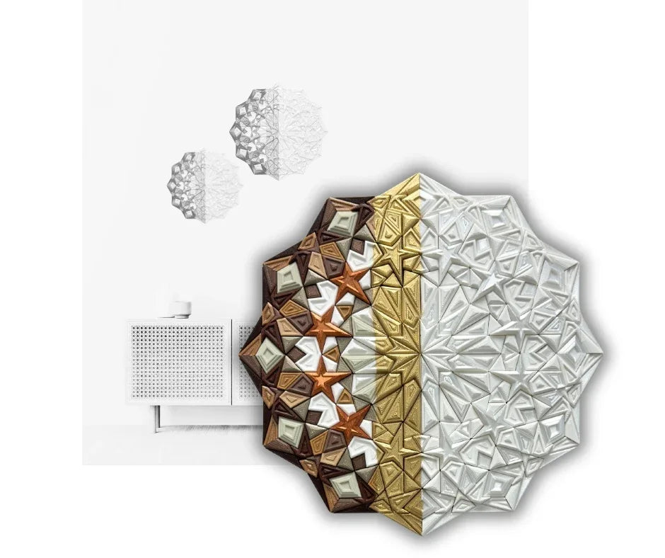 Mosaic Star Mini Islamic pattern wall art | JOVI Creative