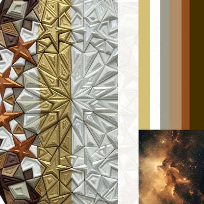 Mosaic Star Mini Mood Board & Inspiration | JOVI Creative 