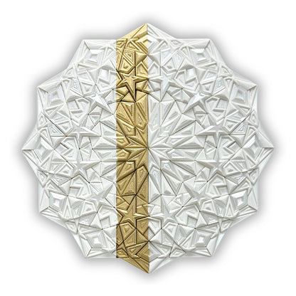 Mosaic Star Mini White | JOVI Creative 