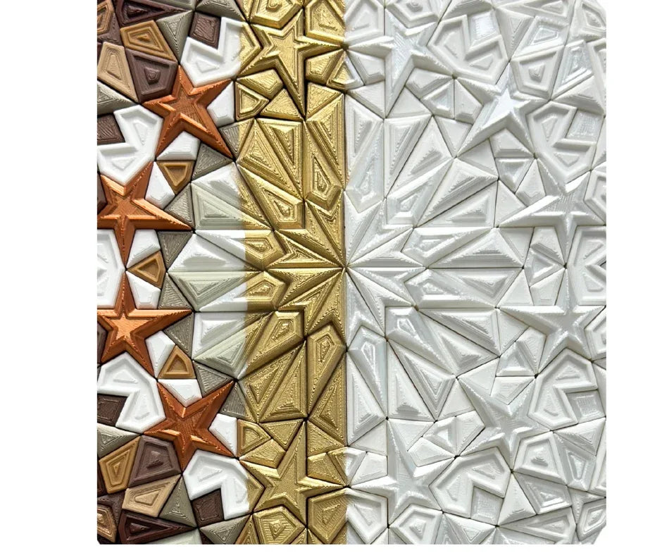 Mosaic Star Mini close-up mosaic texture | JOVI Creative 