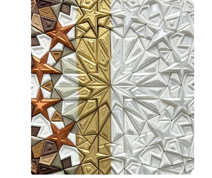 Mosaic Star Mini close-up mosaic texture | JOVI Creative 