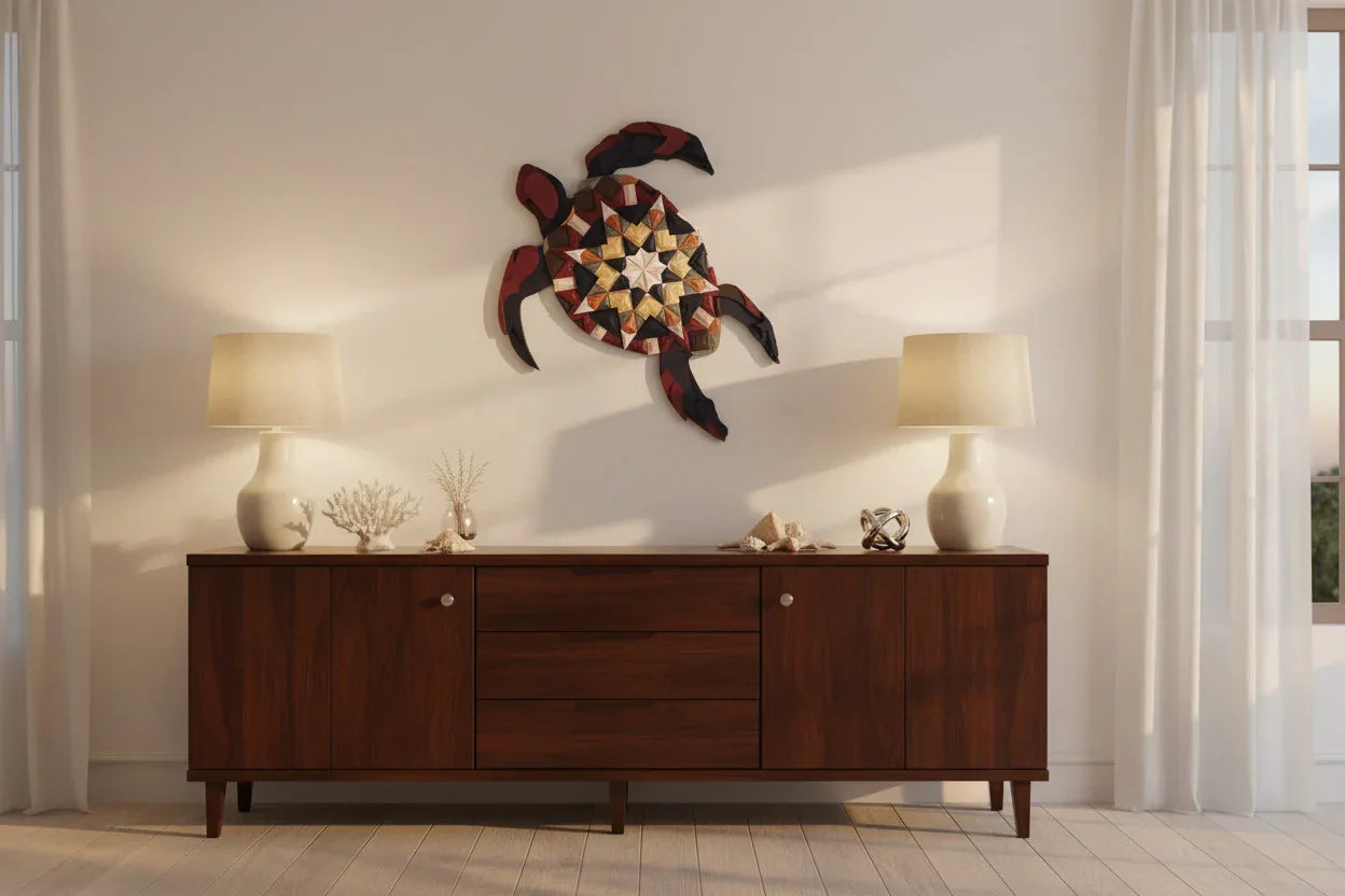 Mosaic Turtle handcrafted mosaic luxury interior styling | JOVI Creative 