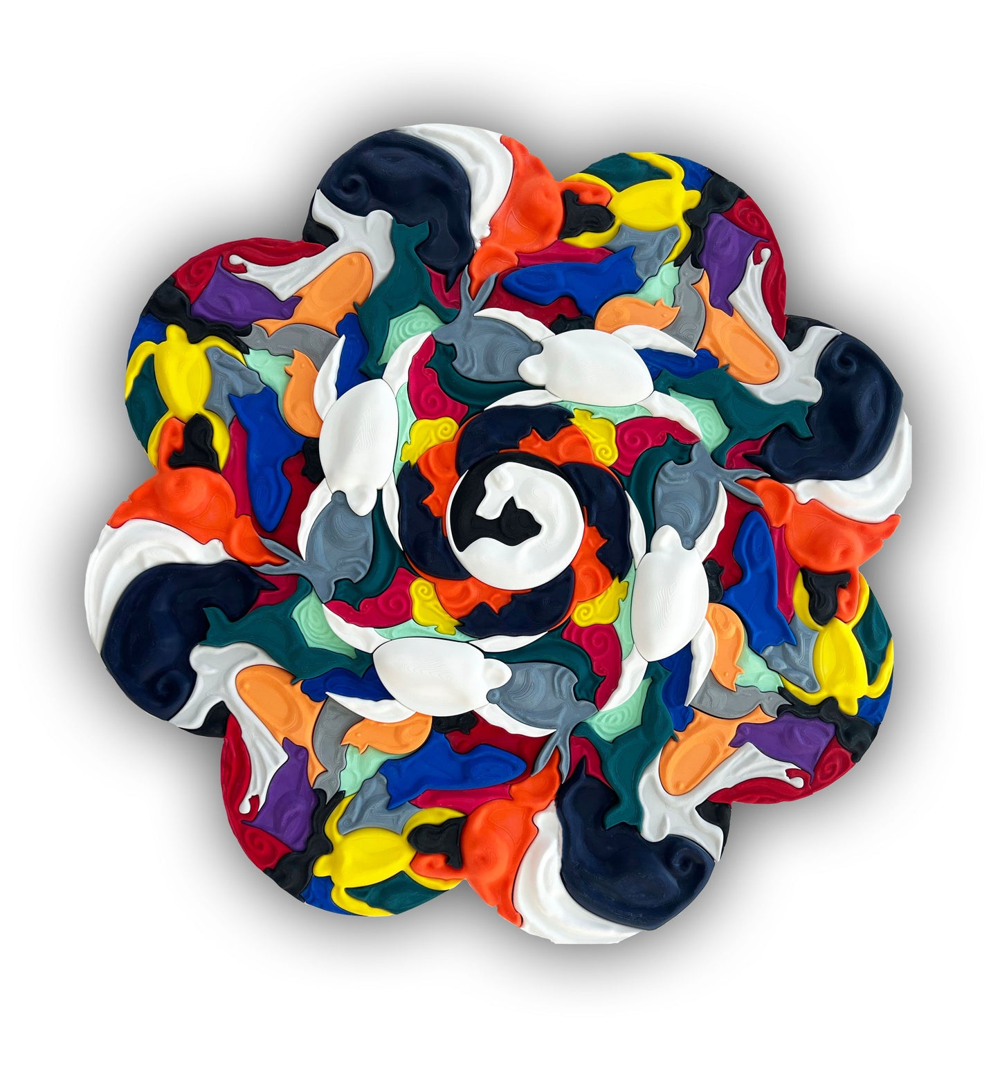 Mosaic aNIMALES cOLORED