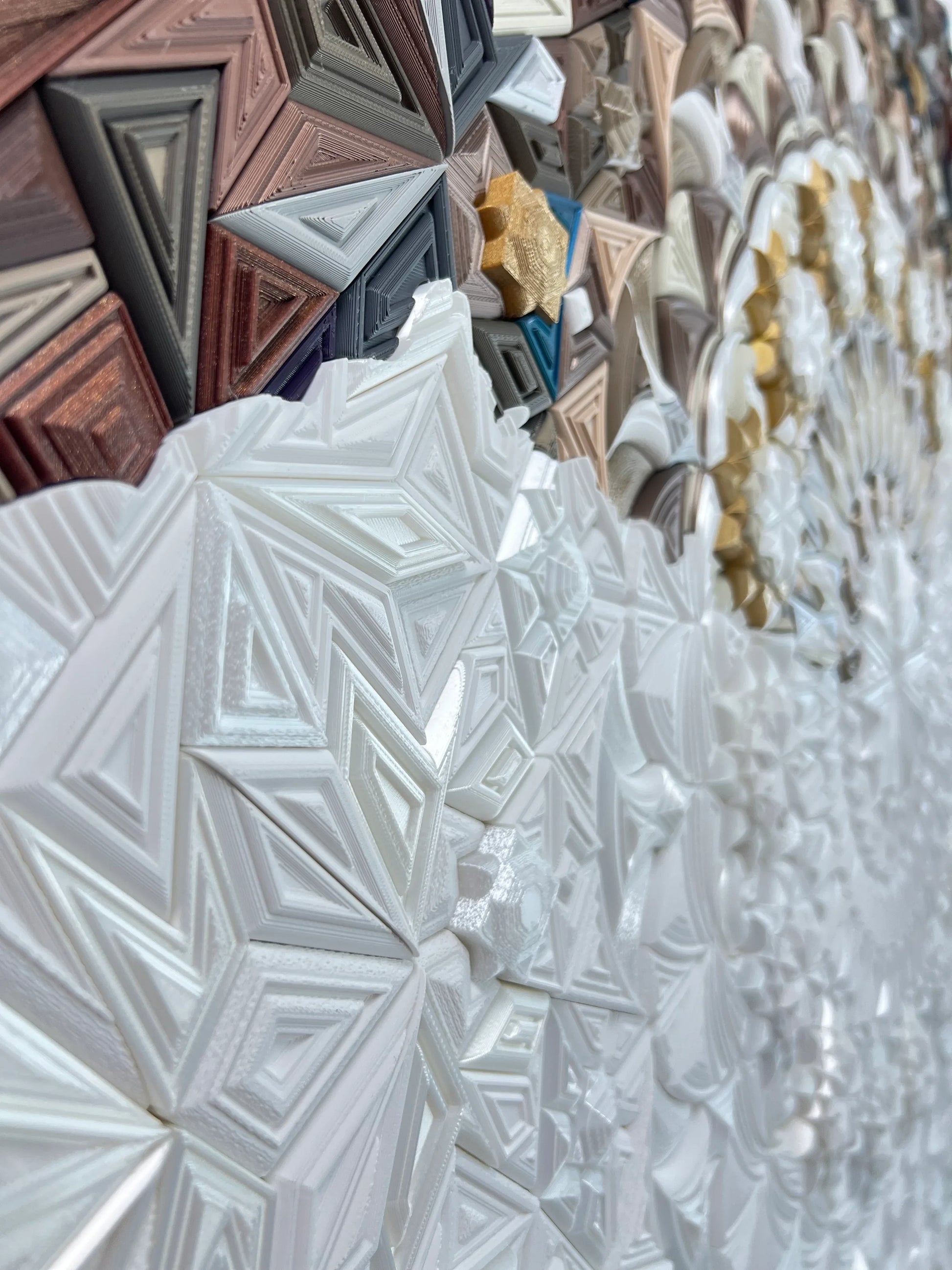 Mosaic of Culture UAE-inspired wall art interior styling | JOVI Creative