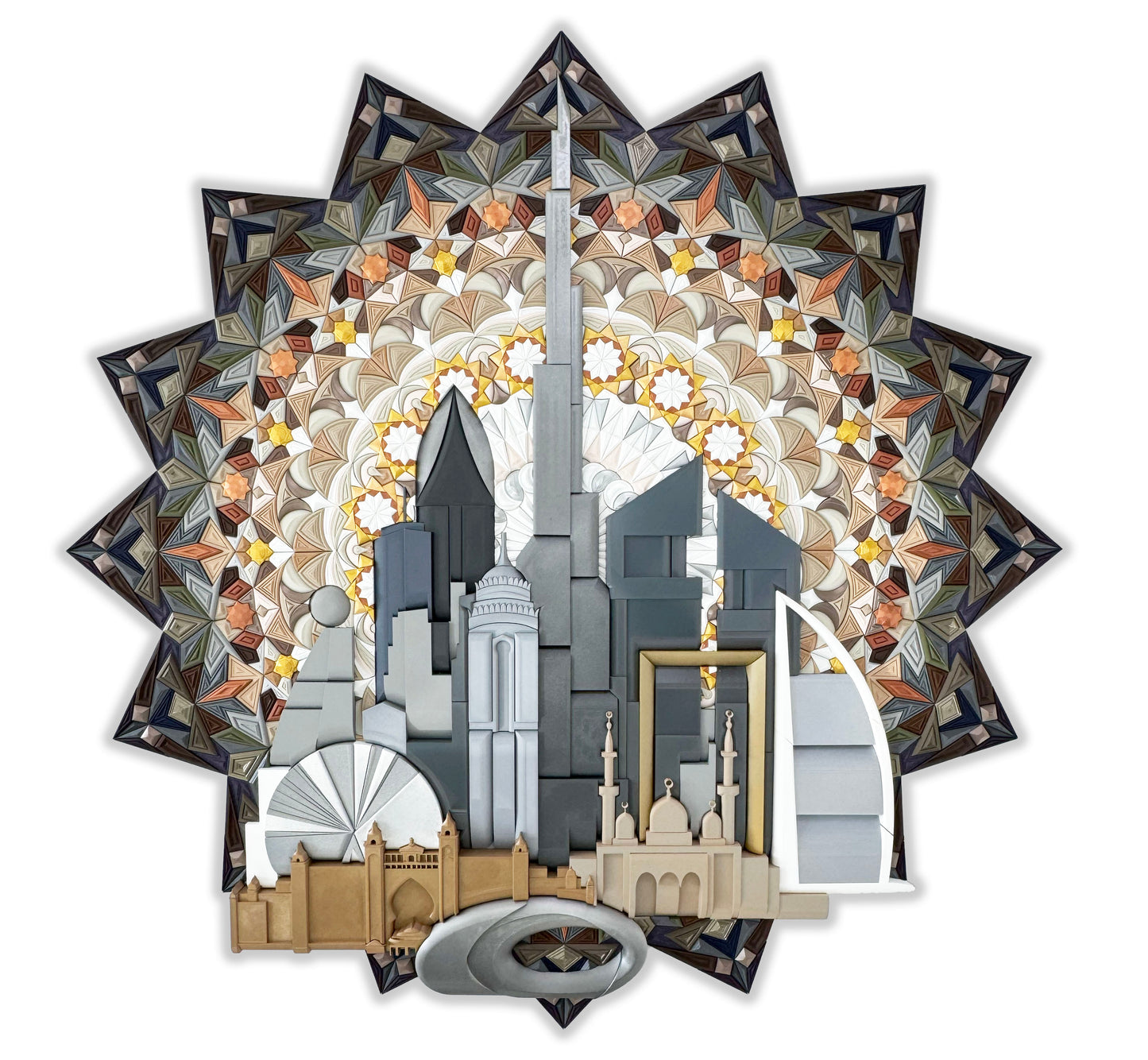 Wall decoration/Custom mosaic/Unique design/Islamic art/Dubai