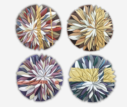 Mosaic Anthemion Red