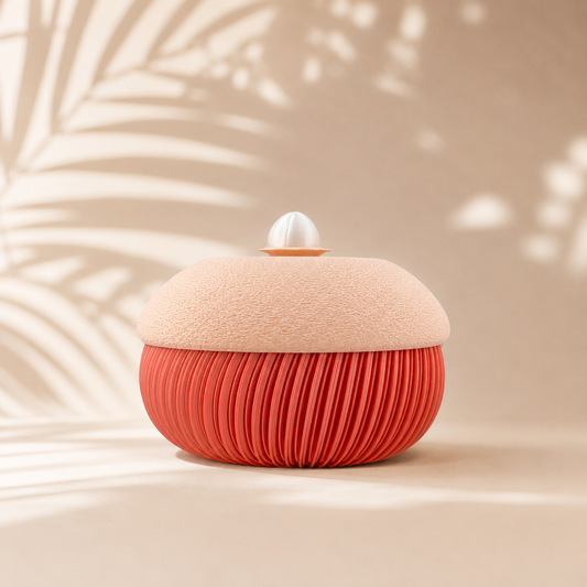 Soft rose decorative box