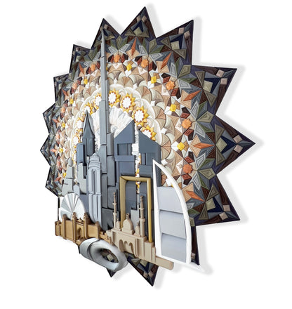 Wall decoration/Custom mosaic/Unique design/Islamic art/Dubai