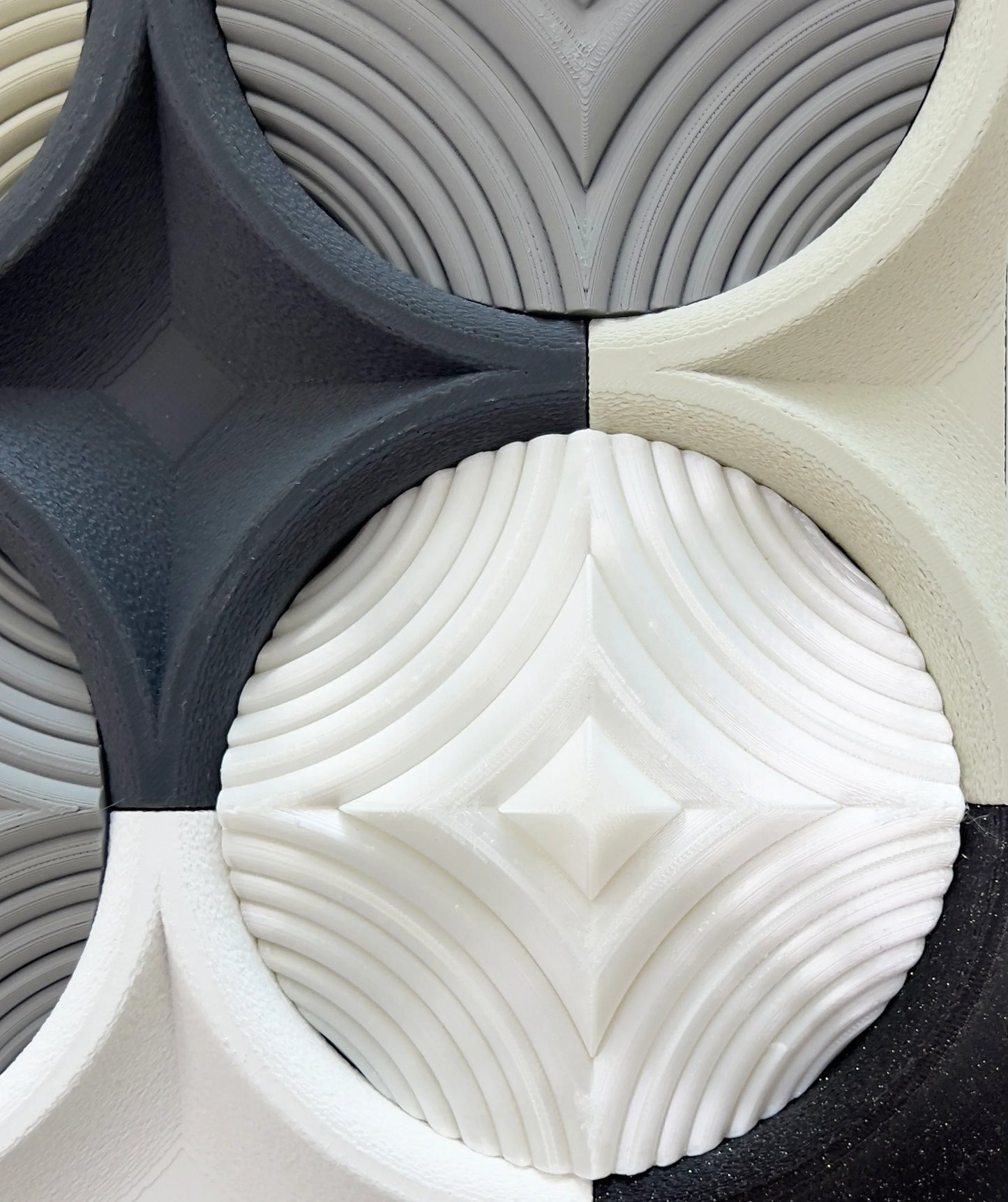 Wall Panel Grey close-up texture detail | JOVI Creative 