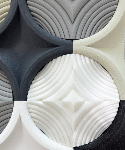 Wall Panel Grey close-up texture detail | JOVI Creative 