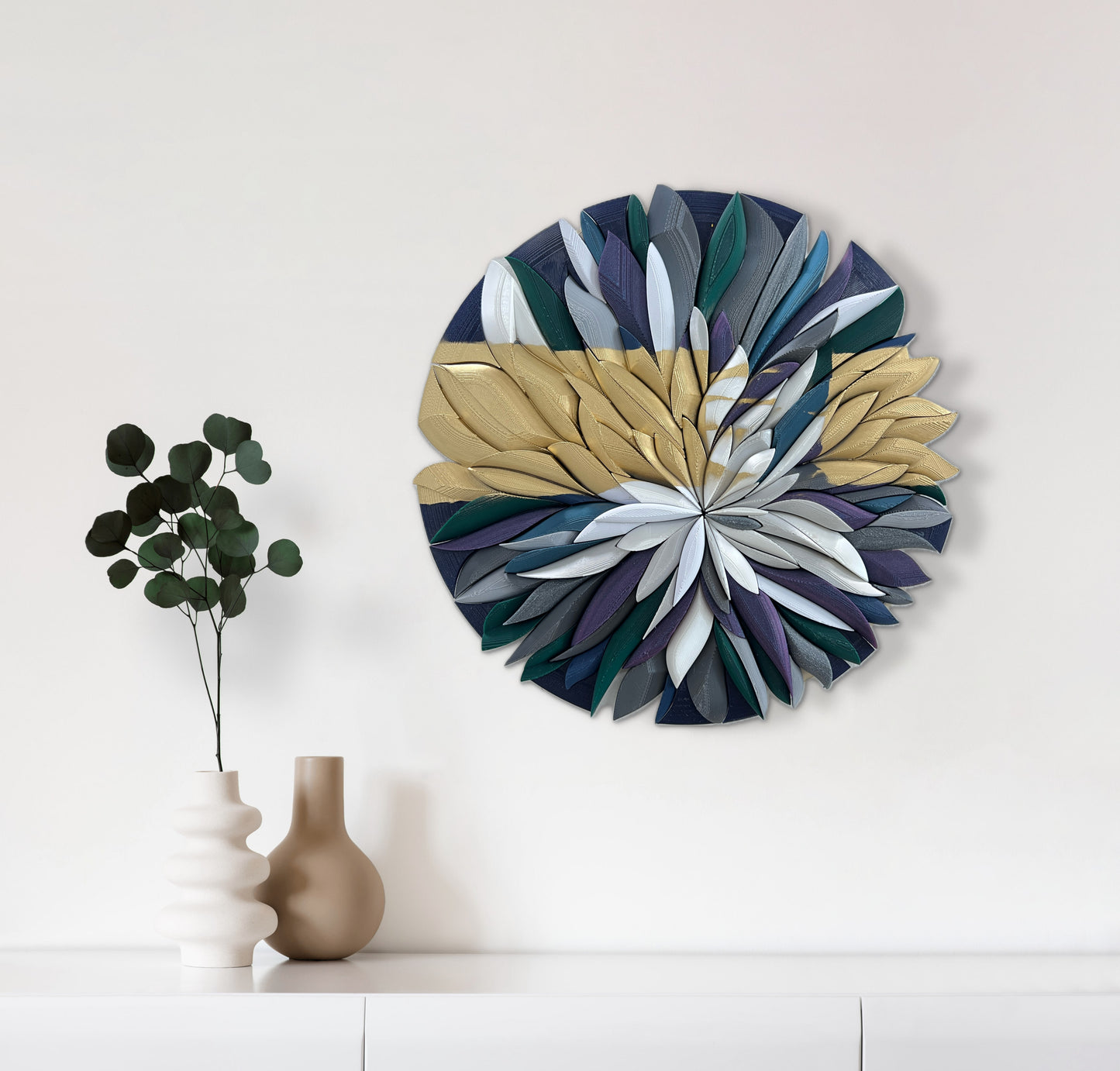 Mosaic Anthemion Blue