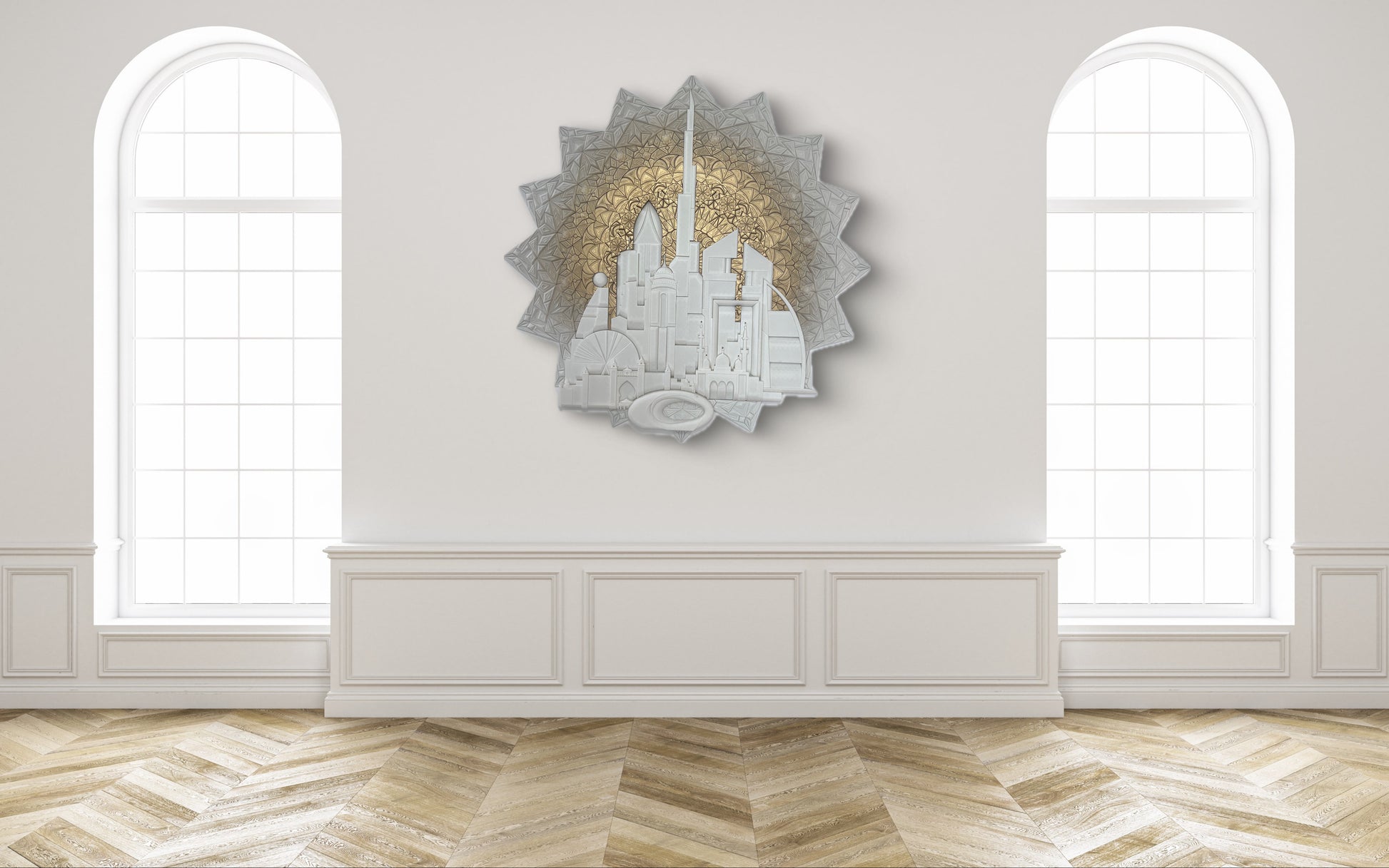 Wall decoration/Custom mosaic/Unique design/Islamic art/Dubai