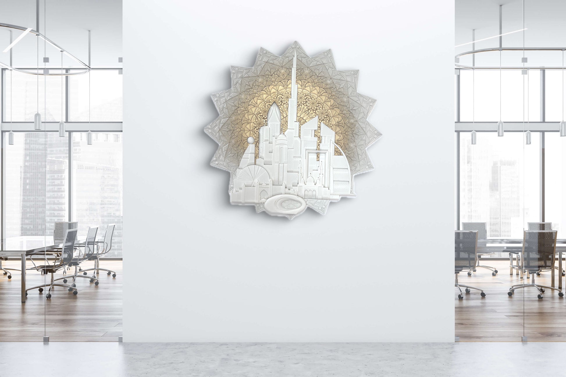 Wall decoration/Custom mosaic/Unique design/Islamic art/Dubai