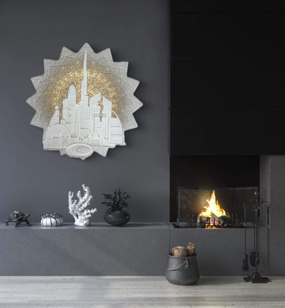 Wall decoration/Custom mosaic/Unique design/Islamic art/Dubai