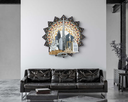 Wall decoration/Custom mosaic/Unique design/Islamic art/Dubai