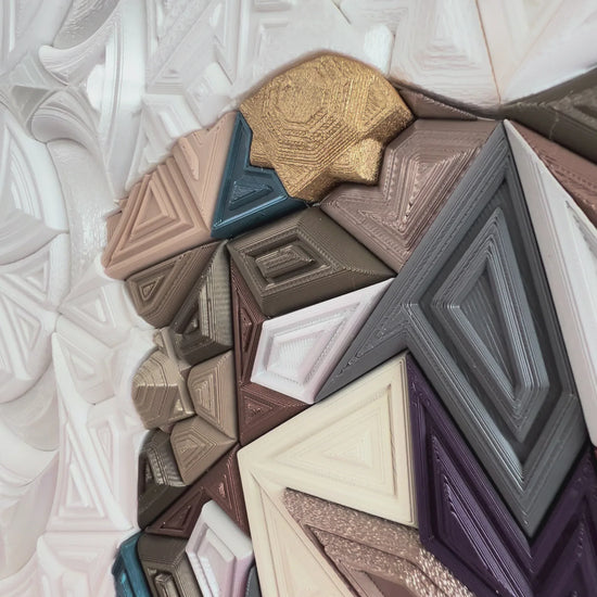 Mosaic of Culture geometric tessellation detail | JOVI Creative