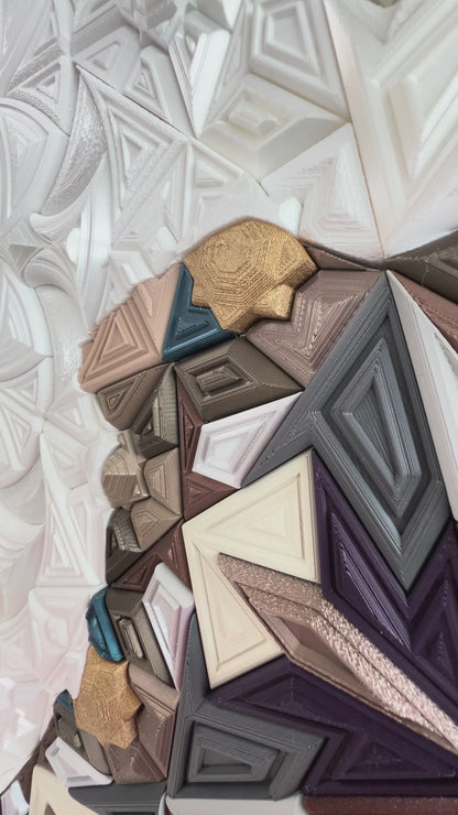 Mosaic of Culture geometric tessellation detail | JOVI Creative